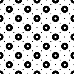 Black and white decorative element. Strong structure