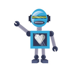 cartoon robot icon