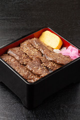 カルビ弁当