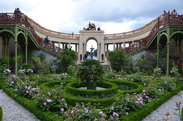 Fototapeta na wymiar Schwerin Palace Gardens