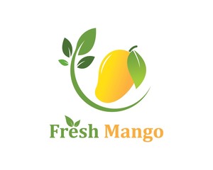 mango vector  illustration logo
