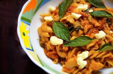 Pasta in Red Sauce