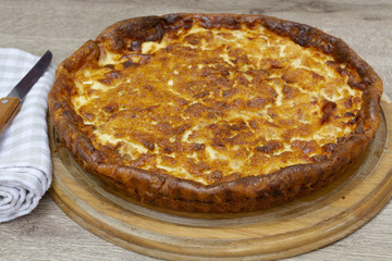 quiche aux lardons