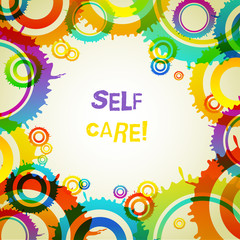 Word writing text Self Care. Business photo showcasing practice of taking action to preserve or improve ones own health