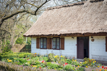 Old wooden house in the countryside