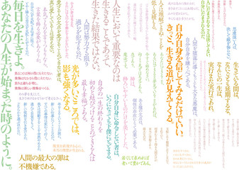 Typography in Japan_12／ゲーテの言葉
