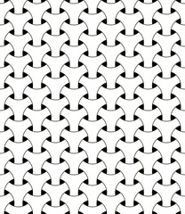 seamless geometric mesh pattern vector illusion triangular mesh netting black and white circles with volumetric effect