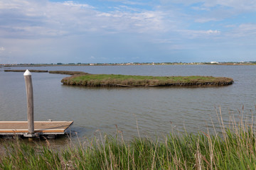 delta of the river po emilia romagna and veneto north italy