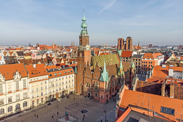 Rynek we Wrocławiu, Polska	 - obrazy, fototapety, plakaty