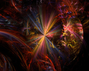 digital abstract fractal fantasy design dream dynamic