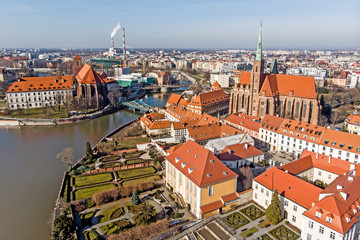 Wrocław- Ostrów Tumski - obrazy, fototapety, plakaty