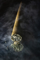 Vertical Isolated Blunt with Smoke