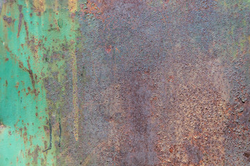 Old Weathered Rusty Metal Texture
