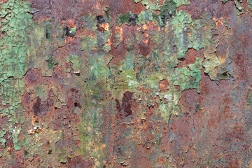 Old Weathered Rusty Metal Texture