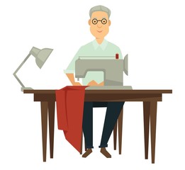 Designer and sewing machine clothes design fabric or textile