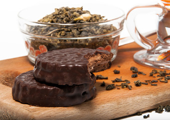 dry tea and cake