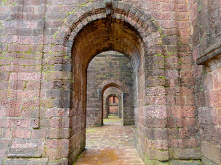 arch in the castle