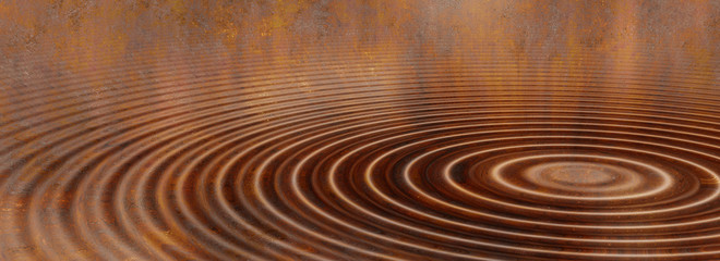 Fototapeta na wymiar rust metal ripples background 
