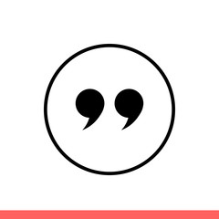 . Simple, flat design isolated on white background for web or mobile app