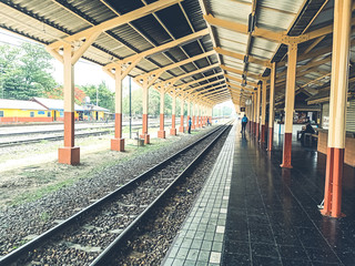 Thai railway station in the north19