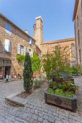 Fototapeta na wymiar Église de Cordes-sur-Ciel, Tarn, Occitanie, France 