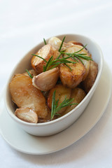 roasted potatos