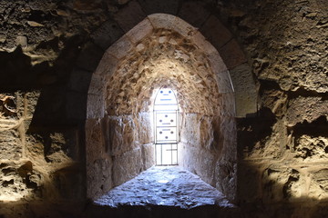 Vaulted Arabesque Window Frame, Ajloun Castle, Jordan