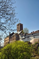 Fototapeta na wymiar Wartburg in Eisenach
