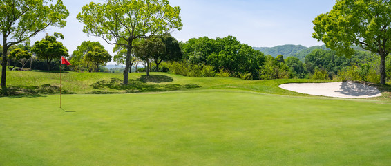 ゴルフ場 ゴルフコース パッティンググリーン