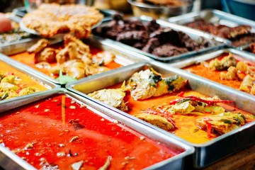 Eid Mubarak Traditonal Food Market