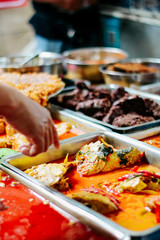 Eid Mubarak Traditonal Food Market