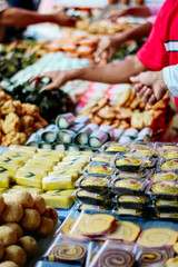 Eid Mubarak Traditonal Food Market