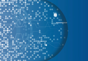 Abstract technology concept 