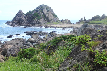 Obraz premium 種差海岸