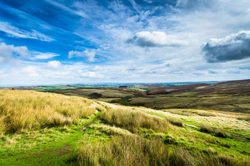 Haworth moor, Yorkshire