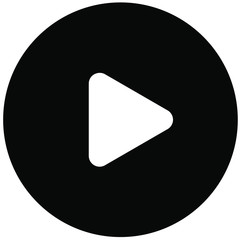 Nice Glyph Video vector icon
