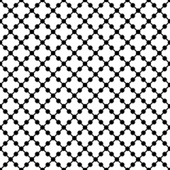Black and white decorative element. Strong structure