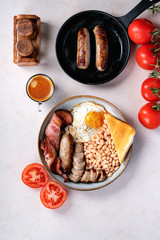 Traditional English breakfast