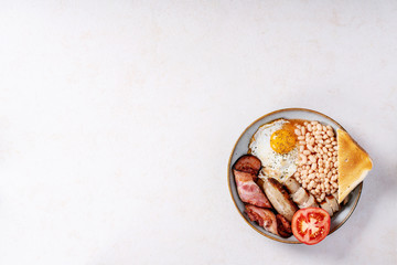 Traditional English breakfast