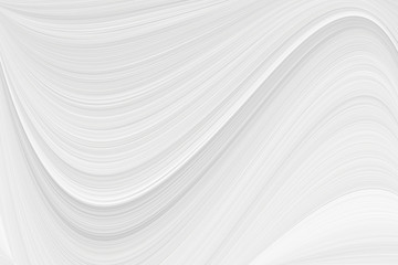 White background 3 d with elements of waves in a fantastic abstract design, the texture of the lines in a modern style for wallpaper. Light gray template for wedding ceremony or business presentation.
