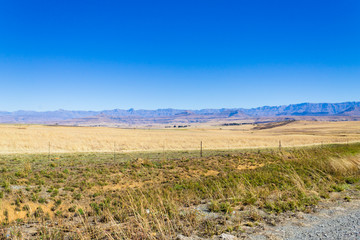 Landscape from South Africa, Dragon's mountains