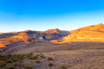 Golden Gate Highlands National Park panorama, South Africa