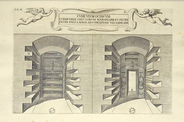 Obraz premium Christian illustration. Old image