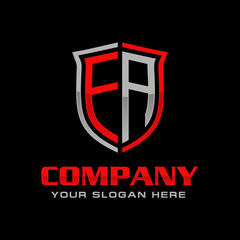 EA Initial Vector Logo Design