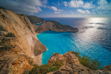 Stunning view of cliffs in Shipwreck Cove