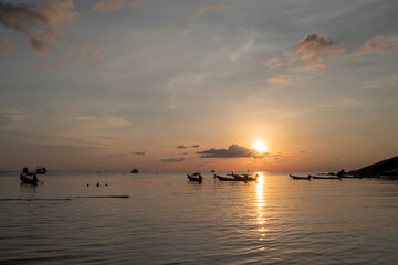 Sonnenuntergang Koh Tao Thailand