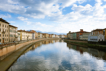 Pisa day view, Tuscany, Italy