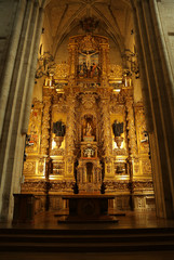 Fototapeta na wymiar Monasterio de Santa María La Real, Nájera, La Rioja.