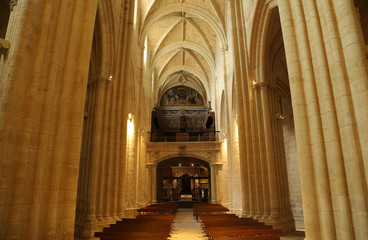 Fototapeta premium Monasterio de Santa María La Real, Nájera, La Rioja.
