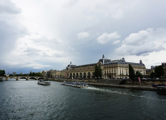 Fototapeta na wymiar seine river in paris